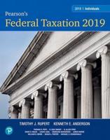 Pearson's Federal Taxation 2019. Individuals