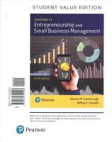 Essentials of Entrepreneurship and Small Business Management