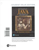 Introduction to Java Programming and Data Structures, Comprehensive Version, Student Value Edition Plus Mylab Programming With Pearson Etext - Access Card Package