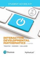 Interactive Developmental Mathematics--Life of Edition Title-Specific Access Card--Plus Guided Notebook Volumes 1-3