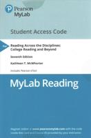 New Mylab Reading With Pearson Etext -- Access Card -- For Reading Across the Disciplines College Reading and Beyond