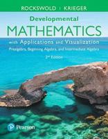 Developmental Mathematics With Applications and Visualization