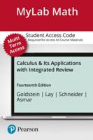 Mylab Math With Pearson Etext -- 24-Month Standalone Access Card -- For Calculus & Its Applications With Integrated Review