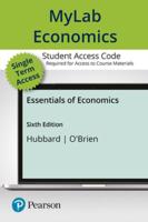 Mylab Economics With Pearson Etext -- Access Card -- For Essentials of Economics