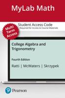 Mylab Math With Pearson Etext -- 24-Month Standalone Access Card -- For College Algebra and Trigonometry