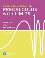 A Graphical Approach to Precalculus With Limits Plus Mylab Math With Pearson Etext -- 24-Month Access Card Package