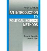 An Introduction to Political Science Methods