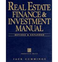 Real Estate Finance & Investment Manual