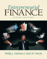 Entrepreneurial Finance