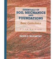 Essentials of Soil Mechanics and Foundations