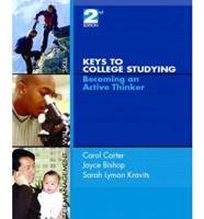 Keys to College Studying: Becoming an Active Thinker / Pearson Guide to Research Navigator