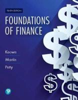 Mylab Finance With Pearson Etext -- Access Card -- For Foundations of Finance