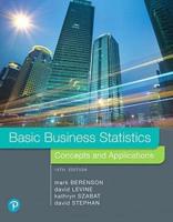 Basic Business Statistics Plus Mylab Statistics With Pearson Etext -- 24 Month Access Card Package