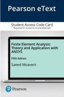 Finite Element Analysis Pearson Etext