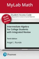 Mylab Math With Pearson Etext -- 24 Month Standalone Access Card -- For Intermediate Algebra for College Students With Integrated Review