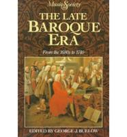 The Late Baroque Era