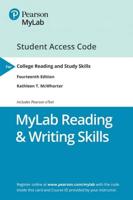 NEW MyLab Reading & Writing Skills With Pearson eText Access Code for College Reading and Study Skills