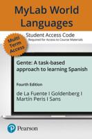 Mylab Spanish With Pearson Etext -- Access Card -- For Gente