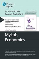 Mylab Economics With Pearson Etext -- Combo Access Card -- For Survey of Economics