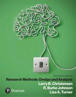 Research Methods, Design, and Analysis [Rental Edition]