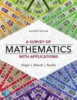 Mylab Math With Pearson Etext -- Access Card -- For a Survey of Mathematics With Applications (18-Weeks)