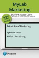 Mylab Marketing With Pearson Etext -- Access Card -- For Principles of Marketing