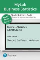 Mylab Statistics With Pearson Etext -- 24 Month Standalone Access Card -- For Business Statistics