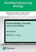 Modified Mastering Biology With Pearson Etext -- Standalone Access Card -- For Human Biology