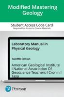 Mastering Geology With Pearson eText Access Code for Laboratory Manual in Physical Geology