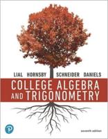 Mylab Math With Pearson Etext -- Access Card -- For College Algebra and Trigonometry (18-Weeks)