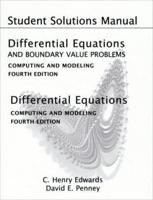 Applications Manual for Differential Equations and Boundary Value Problems
