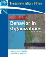 Behavior in Organizations