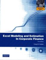 Student CD for Excel Modeling and Estimation in Corporate Finance