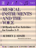 Musical Instruments and the Voice