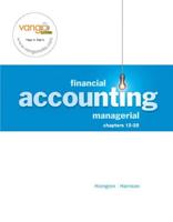 Financial & Managerial Accounting- MANAGERIAL Ch 12-25