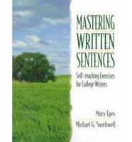 Mastering Written Sentences