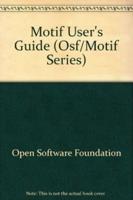 OSF/Motif User's Guide, Revision 1.0