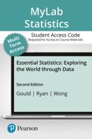 Mylab Statistics With Pearson Etext -- 24 Month Standalone Access Card -- For Essential Statistics