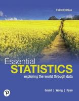 Mylab Statistics With Pearson Etext -- Access Card -- For Essential Statistics (18-Weeks)