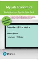 Mylab Economics With Pearson Etext -- Combo Access Card -- For Essentials of Economics
