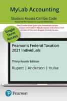 Mylab Accounting With Pearson Etext Combo Access Card for Pearson's Federal Taxation 2021 Individuals