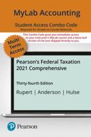 Mylab Accounting With Pearson Etext Combo Access Card for Pearson's Federal Taxation 2021 Comprehensive