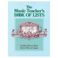 Music Teachers Book of Lists
