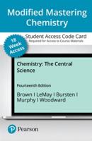 Modified Mastering Chemistry With Pearson Etext -- Access Card -- For Chemistry