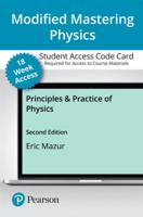 Modified Mastering Physics With Pearson Etext -- Access Card -- For Principles & Practice of Physics (18-Weeks) 2nd Edition