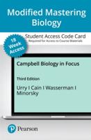 Modified Mastering Biology With Pearson Etext -- Access Card -- For Campbell Biology in Focus (18-Weeks)