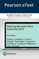 Exploring Microsoft Office PowerPoint 2019 Comprehensive