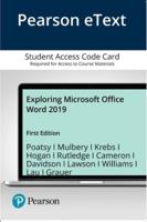 Exploring Microsoft Office Word 2019 Comprehensive
