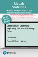 Mylab Stats With Pearson Etext 24month Combo Access Card for Essentials of Statistics