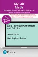 Mylab Math With Pearson Etext 18 week Combo Access Card for Basic Technical Mathematics With Calculus